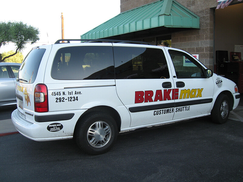 BRAKEmax white van
